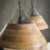 57d6-435a-4594-98b7-08b3c0ab59cd.jpg D - Hoyz - Hanglamp - 2x Ø40 cm Mangohouten Kap - Hanglampen