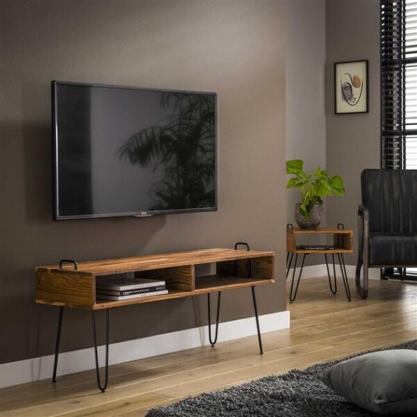 5a55-b004-49c2-a4fe-338f7eabaa4a.jpeg D - Hoyz - TV-meubel Quadro - 110cm - Bruin