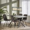 5bff-273c-4a24-94b7-7e8bfa53b4d7.jpg D - Hoyz - Stoel Diamond - Kruisframe - Antraciet - 4 Stuks