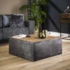 5c2d-ec6b-4d11-b6f5-38582a23992d.jpg D - Hoyz - Salontafel Raft - Hardhout en metaal - vierkant - 80x80cm