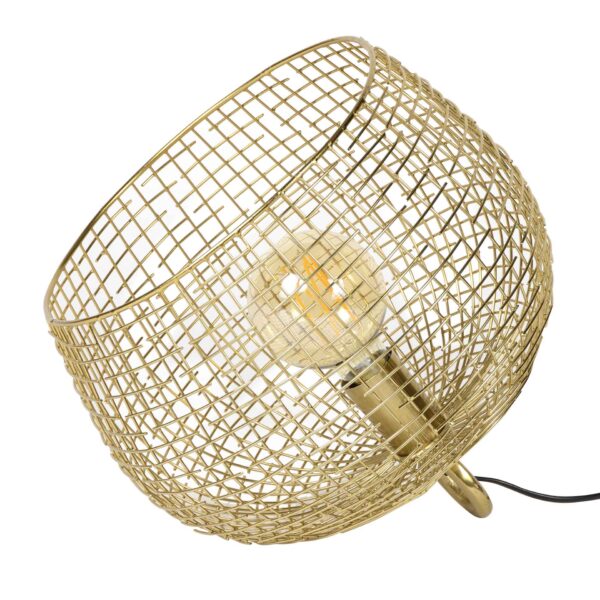 5ed1-398d-4d97-b984-a68a05bd596a.jpg D - Hoyz - Tafellamp Baket Wire - Ø33 - Industrieel - Goudkleurig