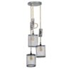 D - Hoyz - Hanglamp - 3x Ø20 cm mesh - Hanglampen - Diverse hoogtes