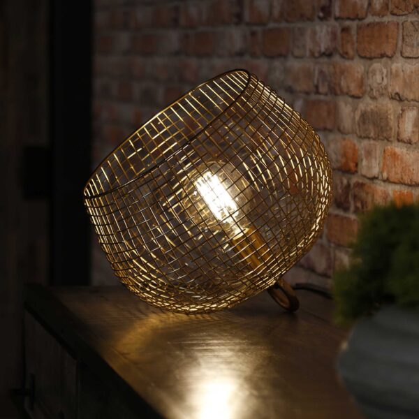 6720-2f90-4658-b194-4ba281887556.jpg D - Hoyz - Tafellamp Baket Wire - Ø33 - Industrieel - Goudkleurig