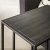 D - Laptoptafel Blend - Hout - Metaal - Bijzettafel - Bruin - Grijs
