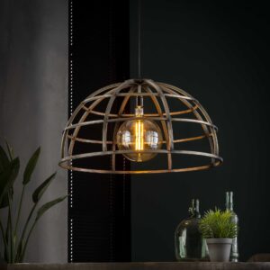 D - Hoyz - Hanglamp Dome - Ø70 - Metalen Frame - 70x70x150