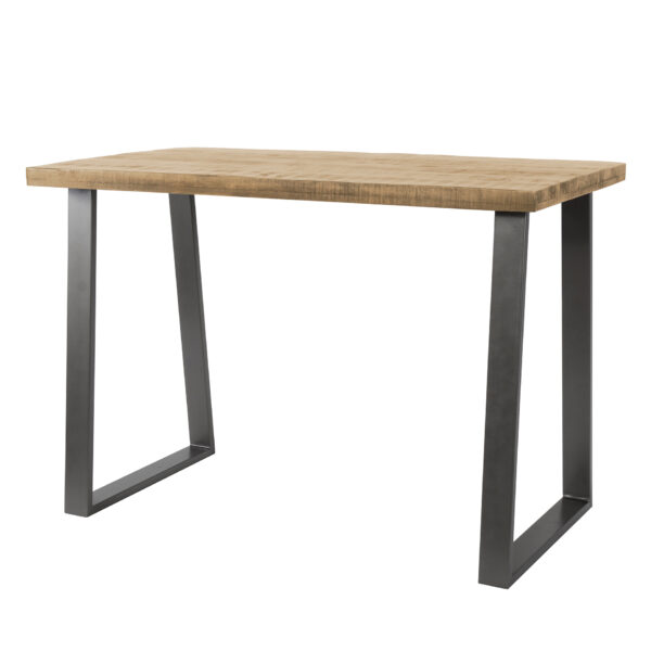 D - Hoyz - Bartafel Massief - 135x70x92 - Trapeziumvormig - Bruin