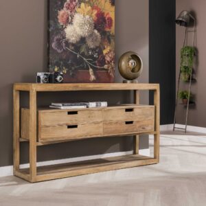6ec5-7709-48b8-a149-f5237481c2fd.jpg D - Hoyz - Dressoir Sahara - 140cm - Bruin - Mangohout