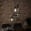 D - Hoyz - Hanglamp - 3x Ø20 cm mesh - Hanglampen - Diverse hoogtes