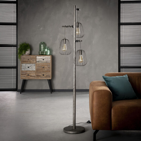 D - Hoyz - Hanglamp Lampoon - 3 Lampen - 50x50x173