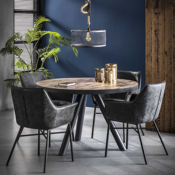 75f9-033b-4f4b-8984-543a895d7c82.jpg D - Hoyz - Armstoel Wing - Zwart - 2 Stuks - 60x64x81