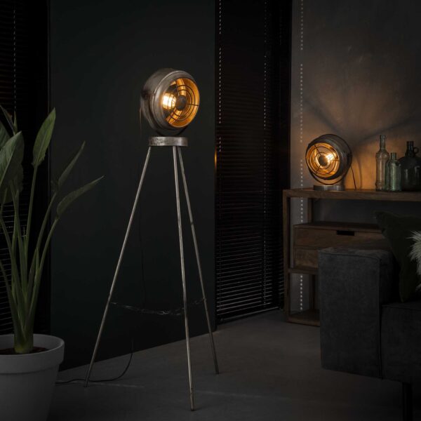 D - Hoyz - Vloerlamp Beam - Industrieel - Driepoot Frame - 50x50x133
