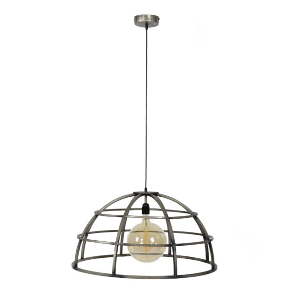 D - Hoyz - Hanglamp Dome - Ø70 - Metalen Frame - 70x70x150
