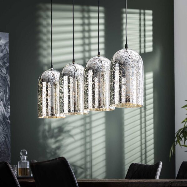 7c29-2500-4578-b545-32811770484f.jpg D - Hoyz - Hanglamp Kelk met 4 lampen - Metallic glas - 150cm hoog