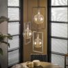 D - Hoyz - Hanglamp - 3 Metalen Hanglampen - Modern Industrieel - Diverse Hoogte
