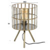 7ea6-7106-4264-b456-bbd50016363c.jpg D - Hoyz - Industriele Tafellamp van Metaal en Glas - Tafellamp tri-pod