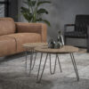 D - Hoyz - Salontafel Set - Ø60 - Rond - Set van 2 - 60x60x45