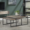 D - Hoyz - Salontafel Teca - 75x75x40cm - Set van 2
