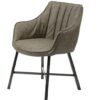 80e9-ba1d-43e1-9bef-58c4eeadfac3.jpeg D - Hoyz - Eetkamerfauteuil - Leer - Taupe - 2 stuks