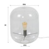 8440-5b24-410f-90d5-eeadfd14ad02.jpg D - Hoyz - Tafellamp Stolp - Glazen Stolp - 35x35x45