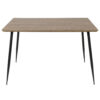 8779-0b94-4ca4-8e75-42233b14b685.jpg D - Hoyz - Eettafel Rechthoekig - Bruin - Hout - Metaal - 120x90x77