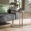 D - Hoyz - Laptoptafel Hardhout - Bruin - Bijzettafel - 45x35x62