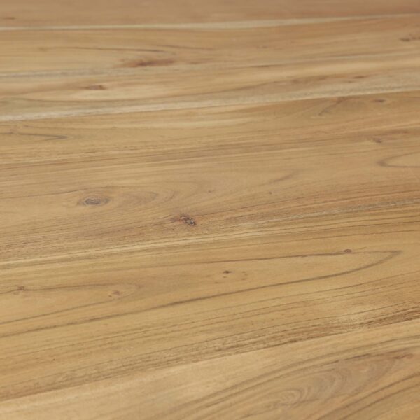 8a40-8173-441b-ba7b-378df9275248.jpg D - Hoyz Collection - Eetkamertafel Blad Rond - Acaciahout - RVS - voor 5 Personen - Ø120