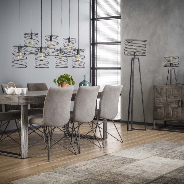 8ce2-8daa-4e8f-80c6-1d1cb1ce0695.jpg D - Hoyz - Industriële Hanglamp met 7 lampen - Diameter Ø20 - Grijs - 140CM - Hanglamp