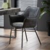8e09-0e86-4443-8664-2186c2a66409.jpg D - Hoyz - Armstoel Wing - Zwart - 2 Stuks - 60x64x81