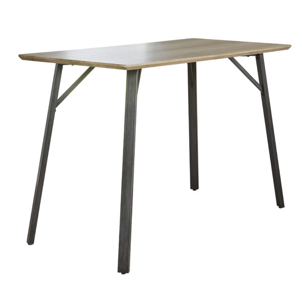 D - Hoyz - Bartafel Rechthoekige Buis - 140x70x92 - Hout