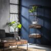 D - Hoyz - Wandrek Float 2L - 50cm Breed - Bruin -  Hout