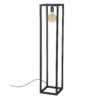 D - Hoyz - Vloerlamp Vierkante Buis - 25x25 - Grijs/Zwart