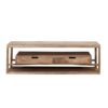 D - Hoyz - TV-meubel Sahara 140cm - Mangohout - Bruin