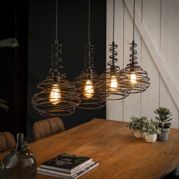 9c91-8fd0-44cd-90c9-d17ff800b026.jpg D - Hoyz - Hanglamp - 4 Lampen - Ø25 - Kegel Spiraal