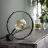 D - Hoyz - Tafellamp Circular - Ø30 Lamp - Grijs/Zwart