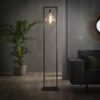 a62f-fc30-41e3-b901-65bee21e3797.jpg D - Vloerlamp Sky - Rechthoekig Frame - Staande Lamp - Zwart/Grijs - 34x23x166
