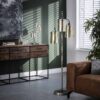 a911-53fd-41d8-bed8-fad4b9c8f6f8.jpg D - Hoyz - Tafellampen Harbor - Dubbele Tafellamp - Vintage Lamp - Metaal en Glas