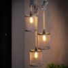D - Hoyz - Hanglamp - 3x Ø20 cm mesh - Hanglampen - Diverse hoogtes