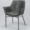 aca1-1930-4e96-ab69-4bba42217c3e.jpg D - Hoyz - Armstoel Wing - Zwart - 2 Stuks - 60x64x81