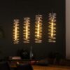 D - Hoyz - Industriele Hanglamp - 4 Lampen - Spiraal