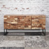 D - Hoyz - Dressoir Mill - 3 Deuren - 160cm - Bruin - Acaciahout