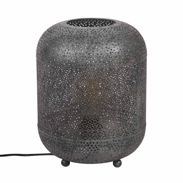 aedd-cd18-4361-b0fb-8ed4922d8180.jpg D - Hoyz - Tafellamp Etch - 1 Lamp - Grijs - 25x25x33