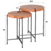 b30a-491f-4a99-af47-f7b6e5475765.jpg D - Hoyz - Bijzettafel Set van 2 - Ø42cm - Rond - Hout