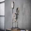 D - Hoyz - Tafellamp Open Oog - 3 Lampen - Getrapt - Zilverkleurig
