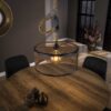 D - Hoyz - Hanglamp - Ø40 cm mesh - Verstelbaar Touw - Rond