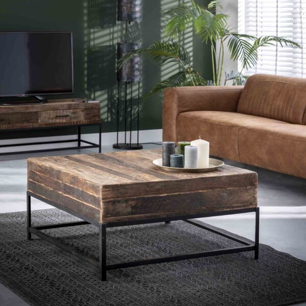 b81e-17dd-4fb1-aaf7-d18b5ab3b4d1.jpg D - Hoyz - Salontafel Lodge - Gerecycled Hout - Vierkant - 120x60cm