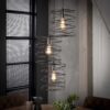 b851-99ea-4b2b-9742-9f68d37d6671.jpg D - Hoyz - Hanglamp - 3 Metalen Spiraalvormige Hanglampen - Diverse Hoogtes