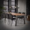 D - Hoyz - Eetkamertafel Edge - Bruin - 210x95x76 - Hout