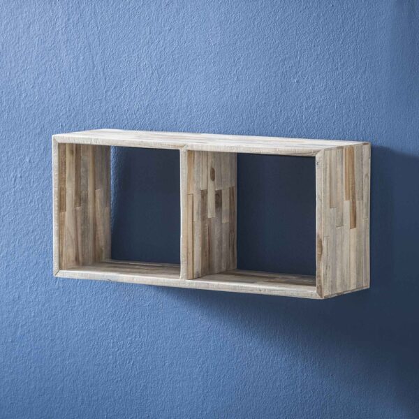 D - Wandschap Teca 65 cm uit assortiment