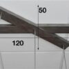 D - Hoyz - Hanglamp - 5 Hanglampen - Zilverkleurige Spiegels Binnenzijde
