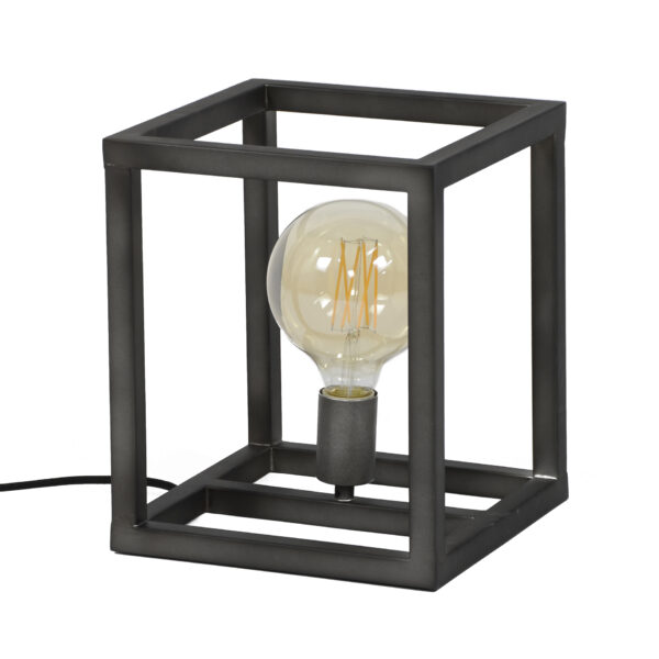bd78-c915-4787-9a89-f419ad5e8e35.jpg D - Hoyz - Vloerlamp Vierkante Buis - 25x25x30 - Grijs/Zwart